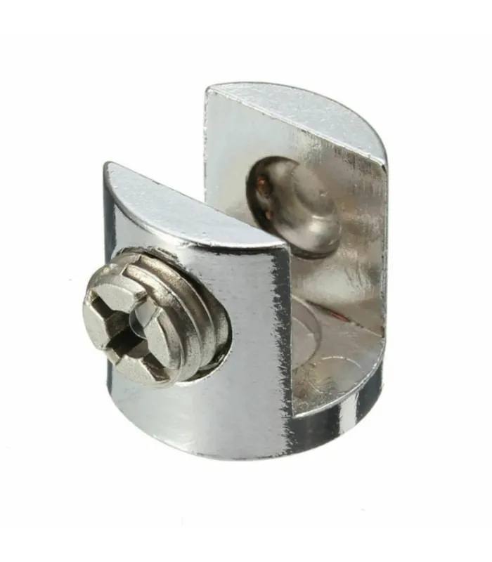 [31871] Soporte Clip P/Vidrio 10mm