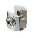 Soporte Clip P/Vidrio 10mm