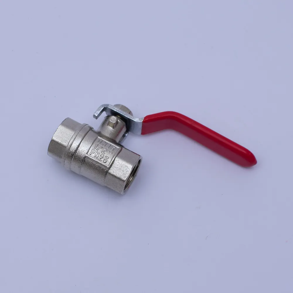 Llave De Paso 1/2 C/ Manija