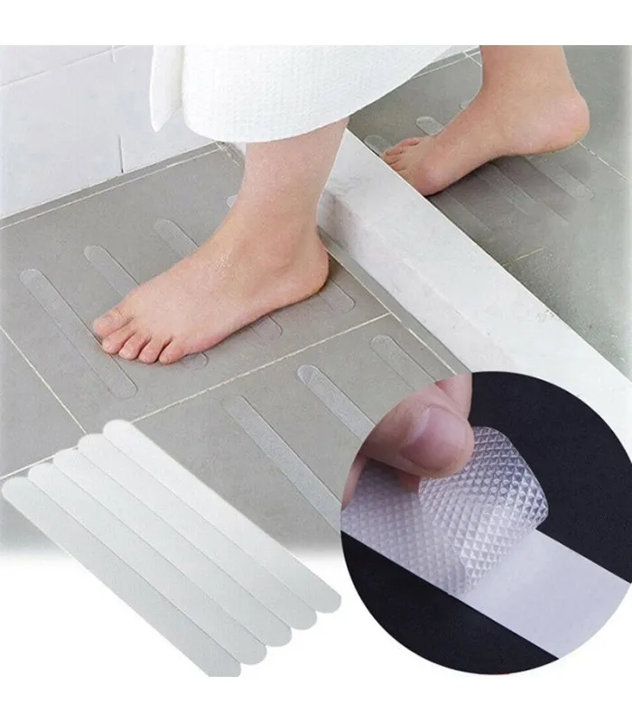 [91298] Tiras Antideslizante P/Bañera 8Pcs