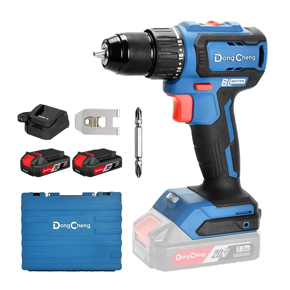 [DCJZ2040-AM] Taladro Atornillador 10Mm 20V 2Bat 2.0 DongCheng