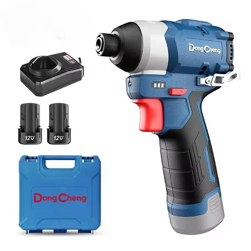 [DCPL04-8-EK] Atornillador Impacto 12V 2Bat2.0 140Nm Bl Dongchen