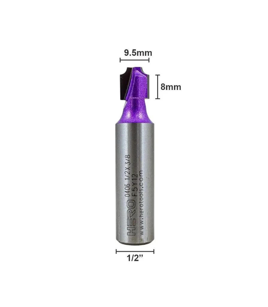 [H0406238] Fresa Hero Canal 1/2*3/8