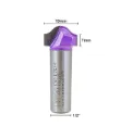 Fresa Hero Canal Curvo 1/2*3/4