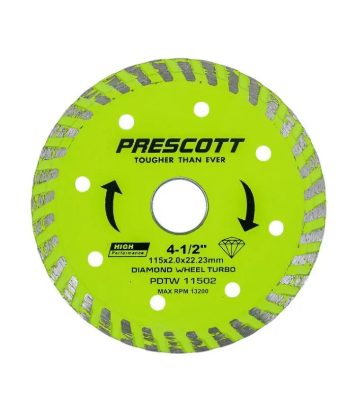 [PDTW11502] Disco Diamant Turbo 115*2.0*22.2Mm Prescott