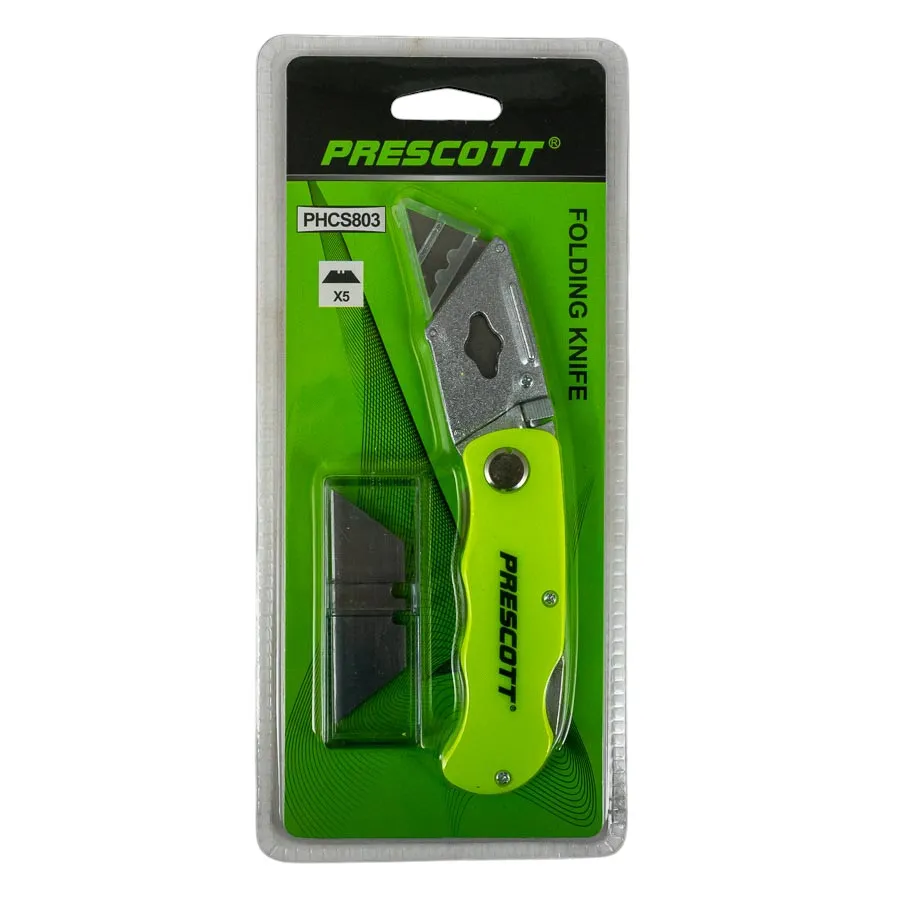 Trincheta Plegable Con Repuesto Prescott