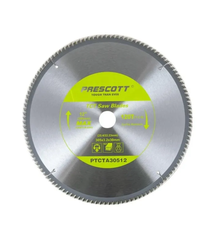 [PTCTA30512] Disco De Corte Alu 120T 305*3.2*30Mm Prescott