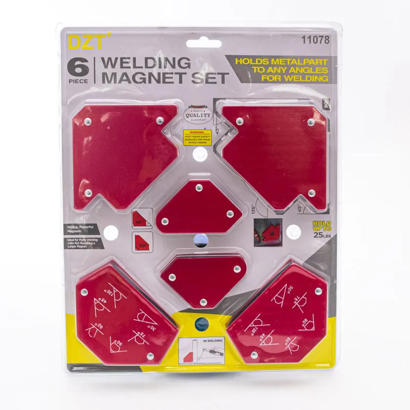 Set De Escuadra Magnetica 6Pc