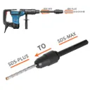 Mandril Adaptador SDS Max a SDS Plus
