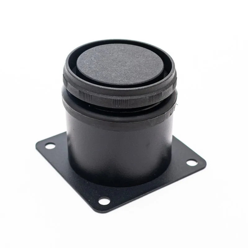 [31890] Patita Negro De Acero Inox 50*50Cm