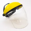 Careta Pvc C/Protector Trasparente
