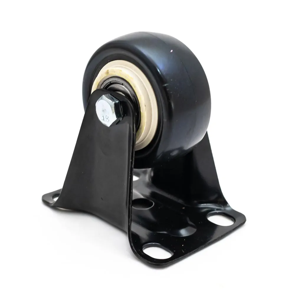 [31981] Rueda Mueble 71Mm 40Kg Fijo Negro