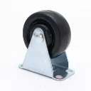 Rueda Mueble 50Mm 20Kg Fijo Rubber