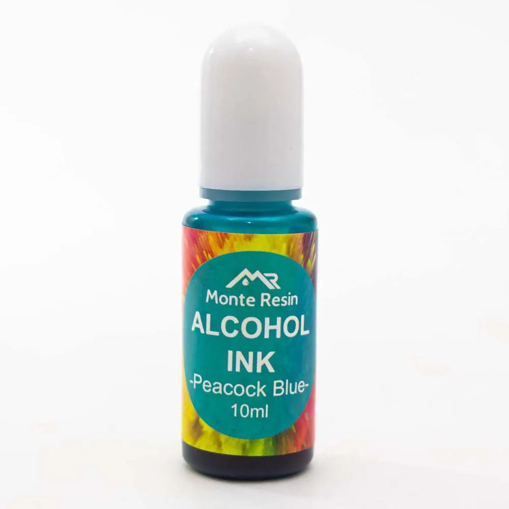 [32061-21] Tinte Alcohol Ink Celeste Peacock Blue Monteresin