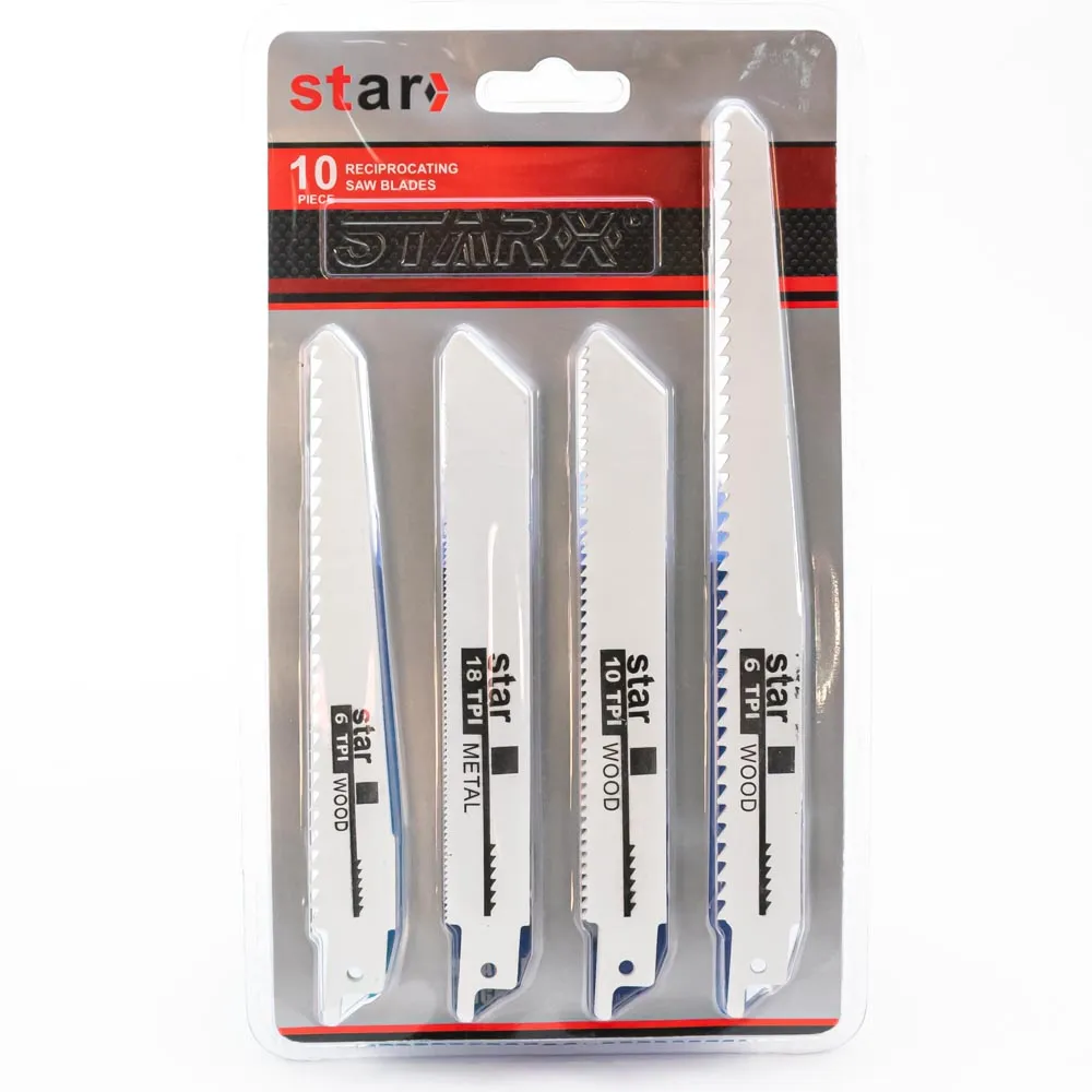 Juego De Sierra Para Sable Starx 10Pc
