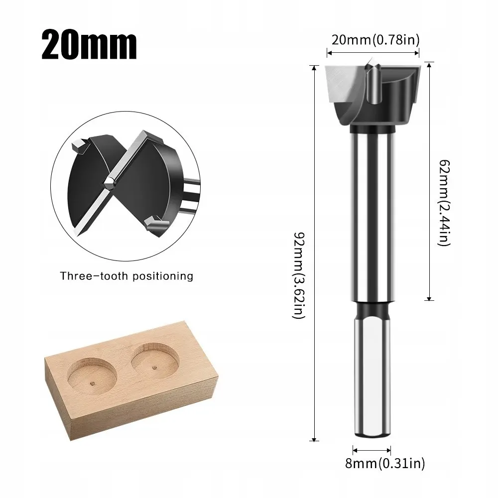 [32270] Mecha Forstner Tungsteno 20Mm 1Pc