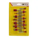 Juego De Fresa 15Pc V1/4 En Blister