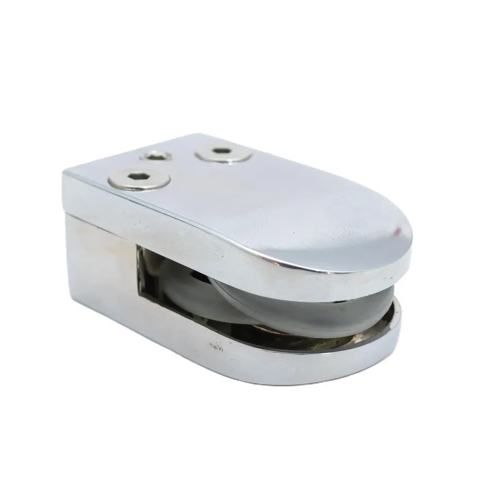 Soporte Clip P/Vidrio 23*32*52Mm