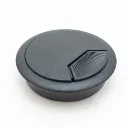 Tapa Pasa Cable 60Mm Negro