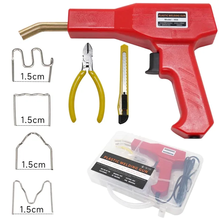[32363] Soldador Para Plasticos 50W Con Accesorios