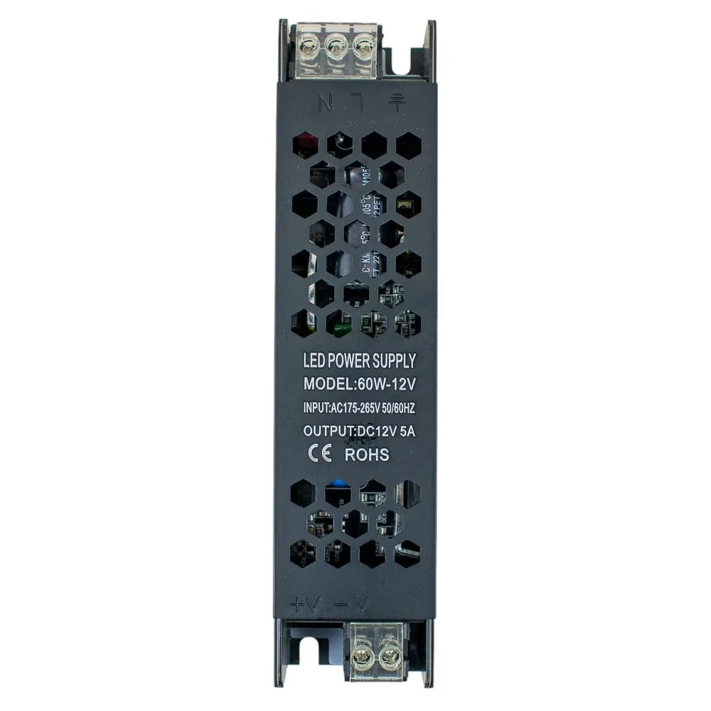 [32957] Fuente 12V 5A 60W De Cobre Silencioso