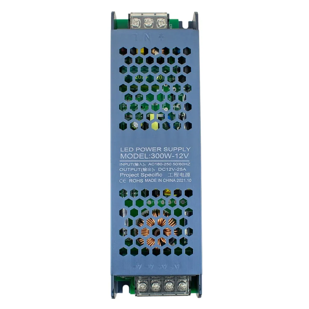 [32961] Fuente 12V 25A 300W De Cobre Silencioso
