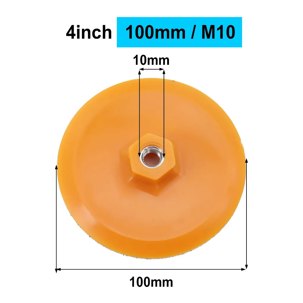 [32978] Disco Base Velcro M10 10Cm