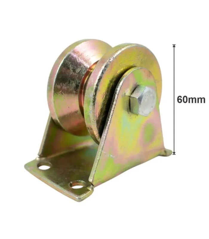 [33026] Rueda Metal Base V 60Mm