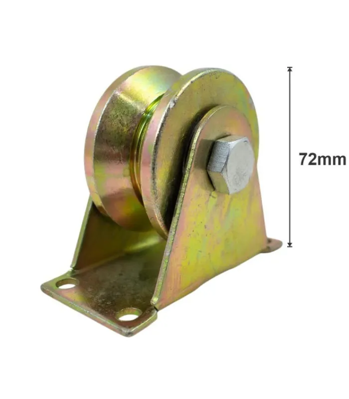 [33027] Rueda Metal Base V 72Mm