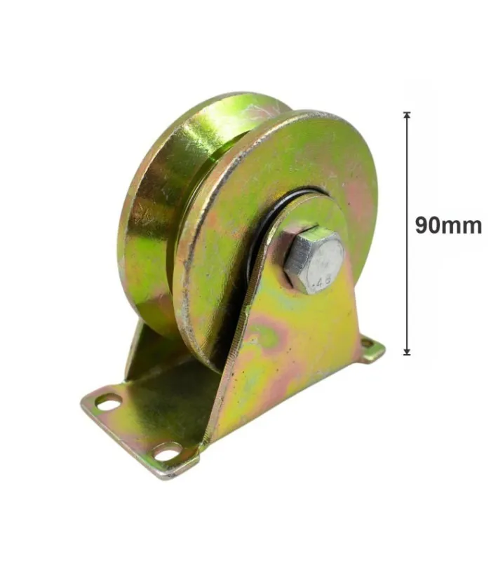 [33028] Rueda Metal Base V 90Mm