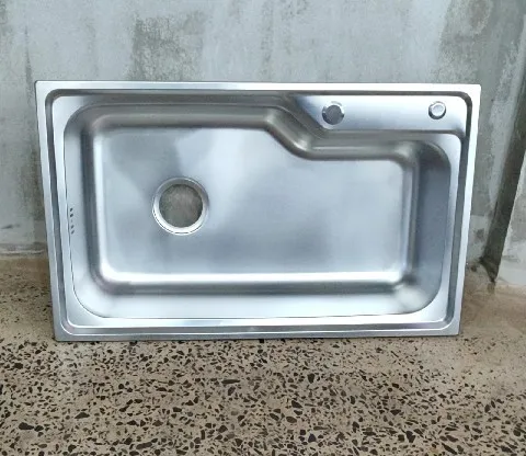 Bacha Rectangular Acero 75*45Cm