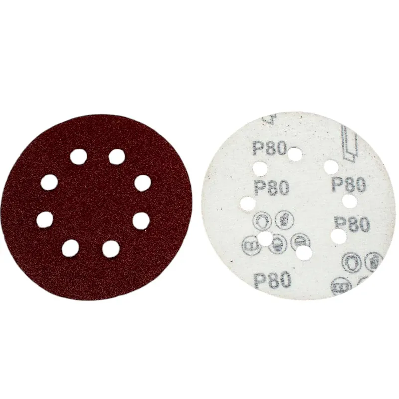 [52061] Lija Velcro 121Mm 5" G80