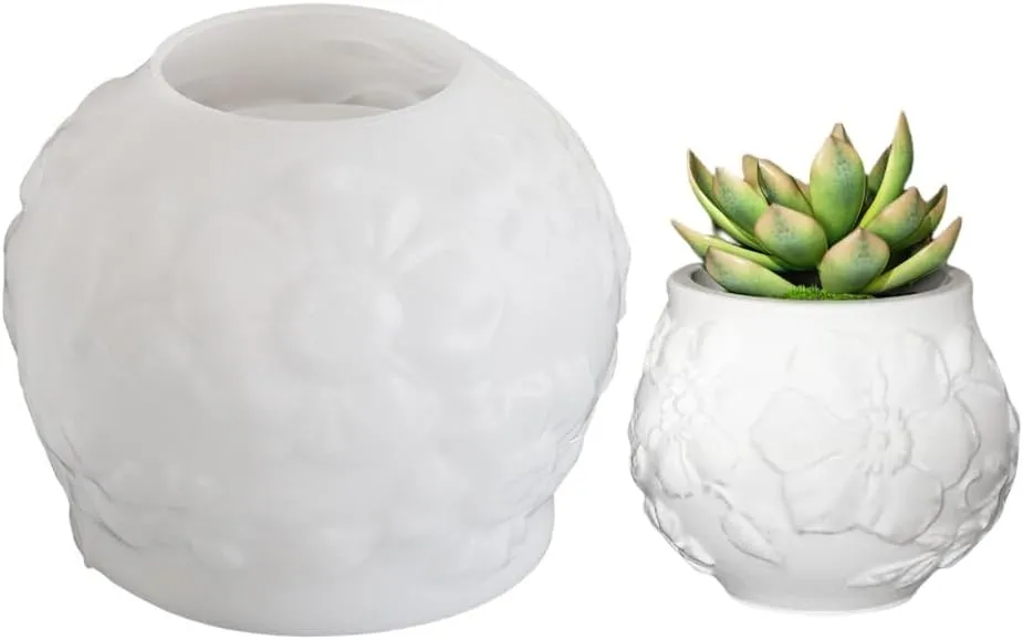 Molde S. Florero Borde Flor 10.5*8.4Cm