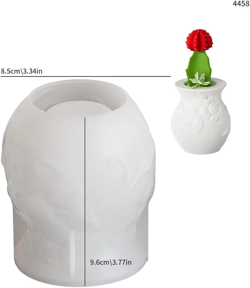 [52696] Molde S. Florero Borde Flor 8.5*9.6Cm