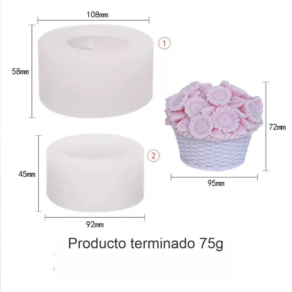 [52708] Molde S. Alhajero Tapa Borde Flor