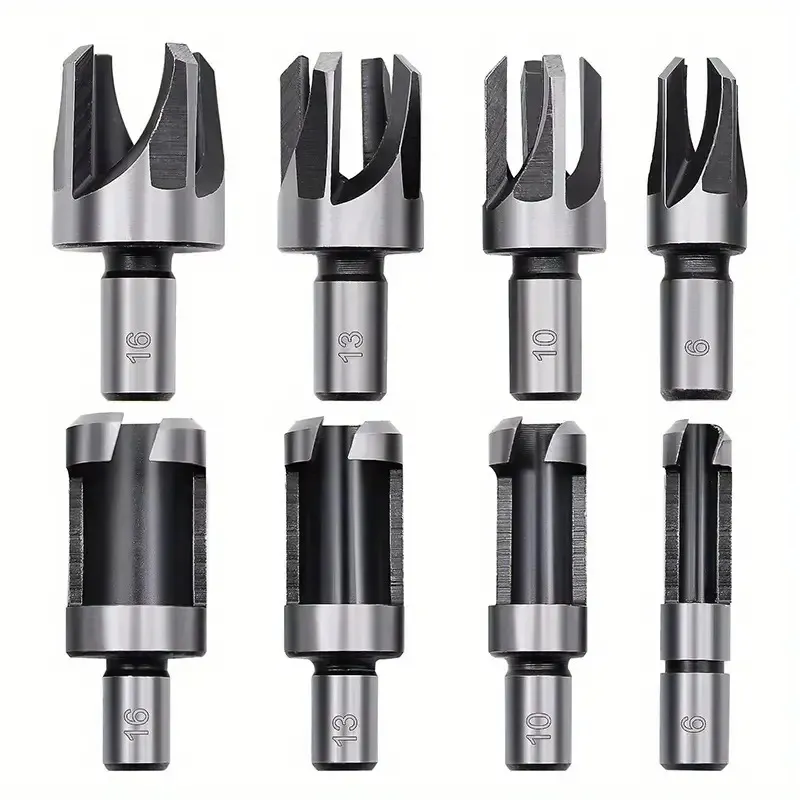 [53211] Mecha Para Tarugos De Madera 8Pc