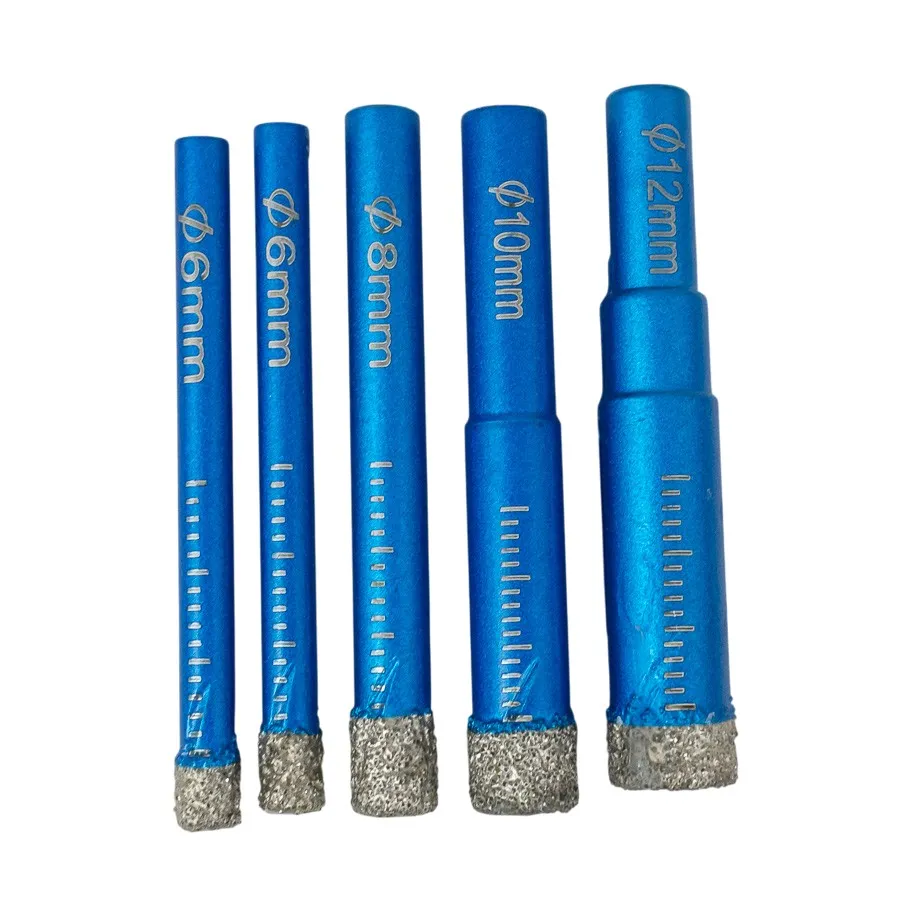 [53550] Set De Brocas P/Porcelanato 5Pc 6,8,10,12Mm