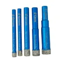 Set De Brocas P/Porcelanato 5Pc 6,8,10,12Mm