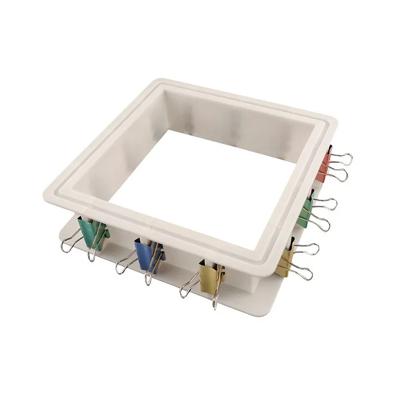 Carcasa De Molde Ajustable P/ Silicona O Resina