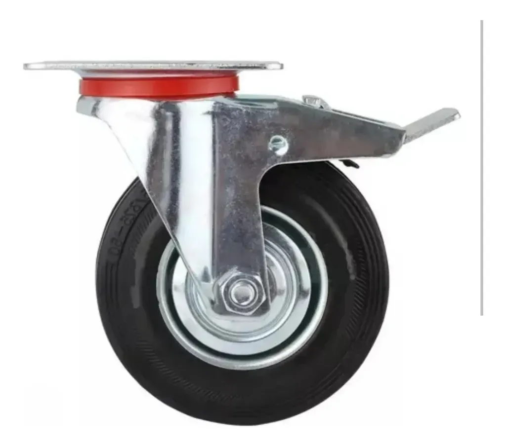 [53664] Rueda Con Freno 16Cm 5"