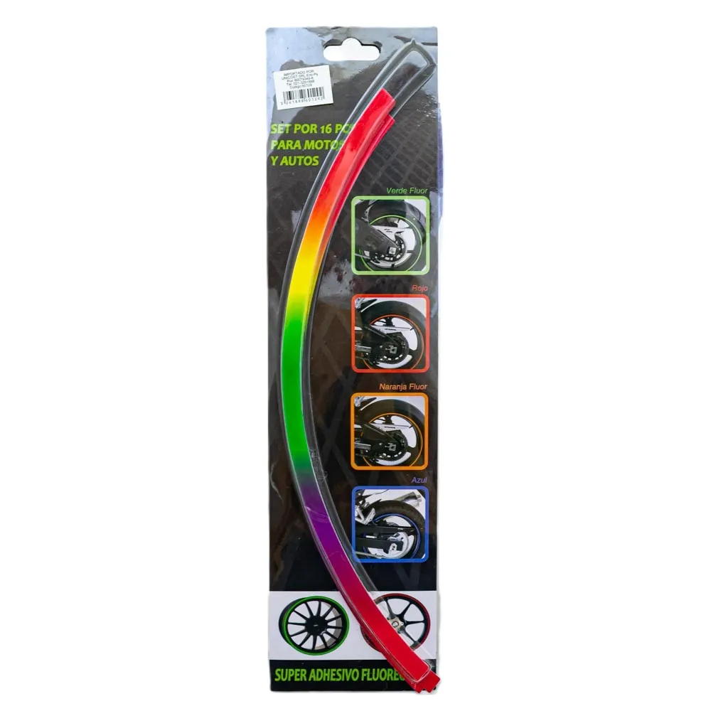 Sticker Fluor P/Llanta