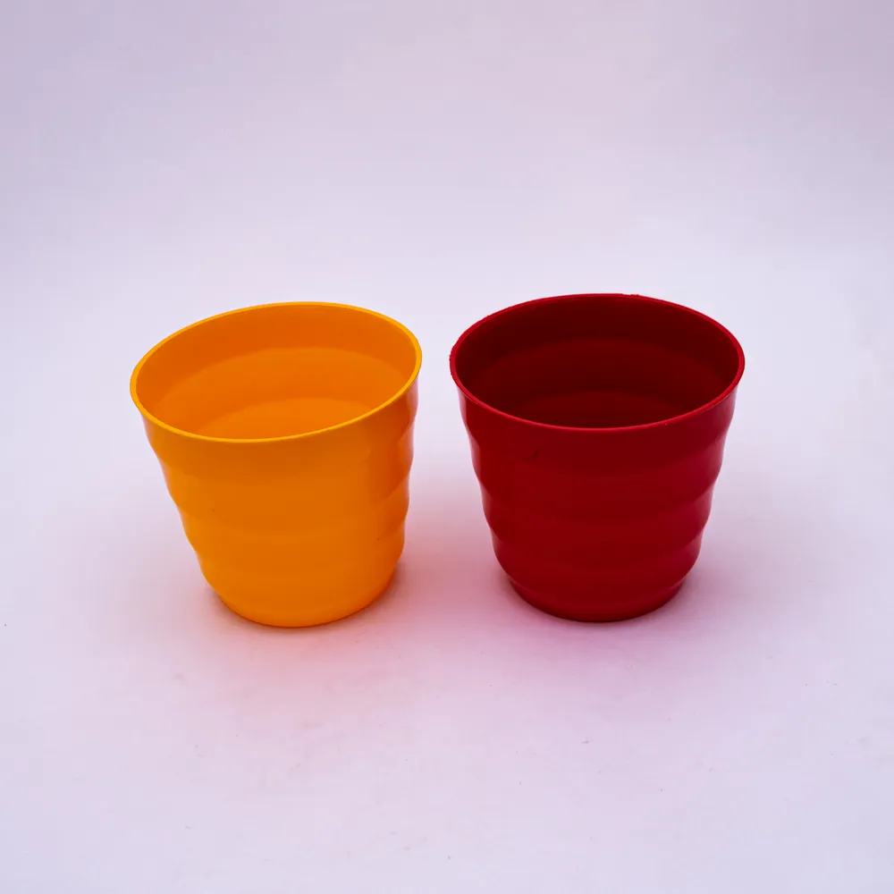 [60190] Plantera De Plastico A Rayas