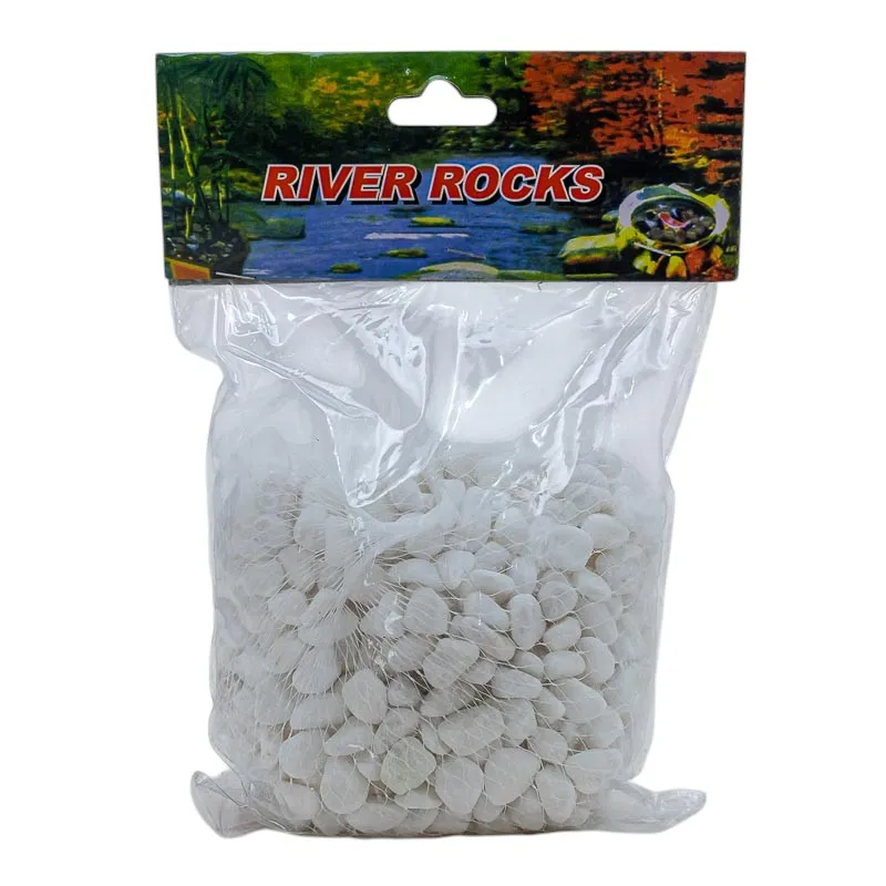 Piedras P/Decoracion Blanco