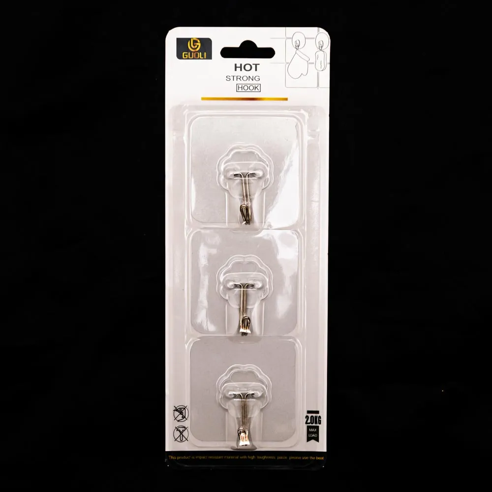[61442] Gancho Adhesivo Metal 1.5Kg Hook