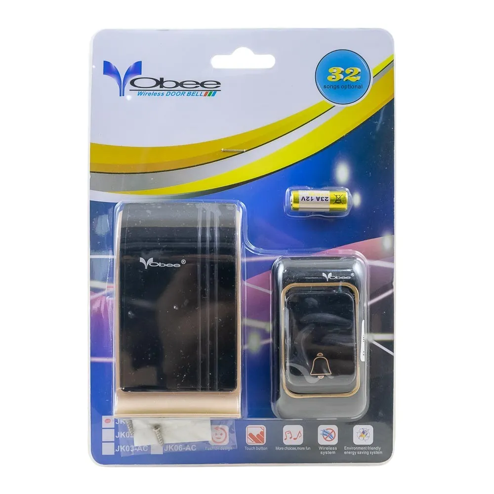 Timbre Inalambrico C/Enchufe Obee