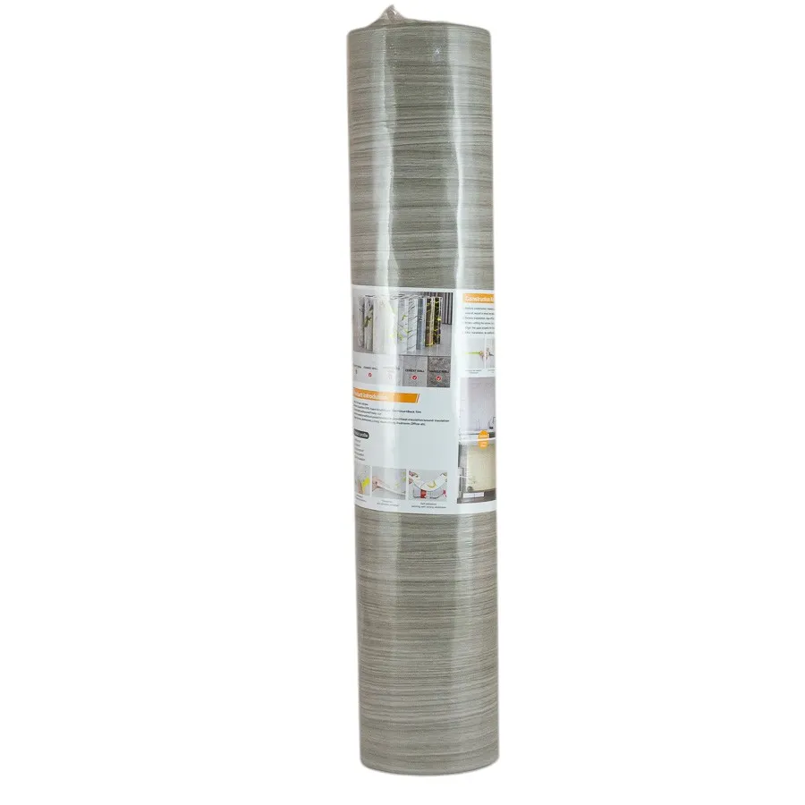 [65221] Rollo Adhesivo P/ Pared 60Cm*3M Gris Sin Raya