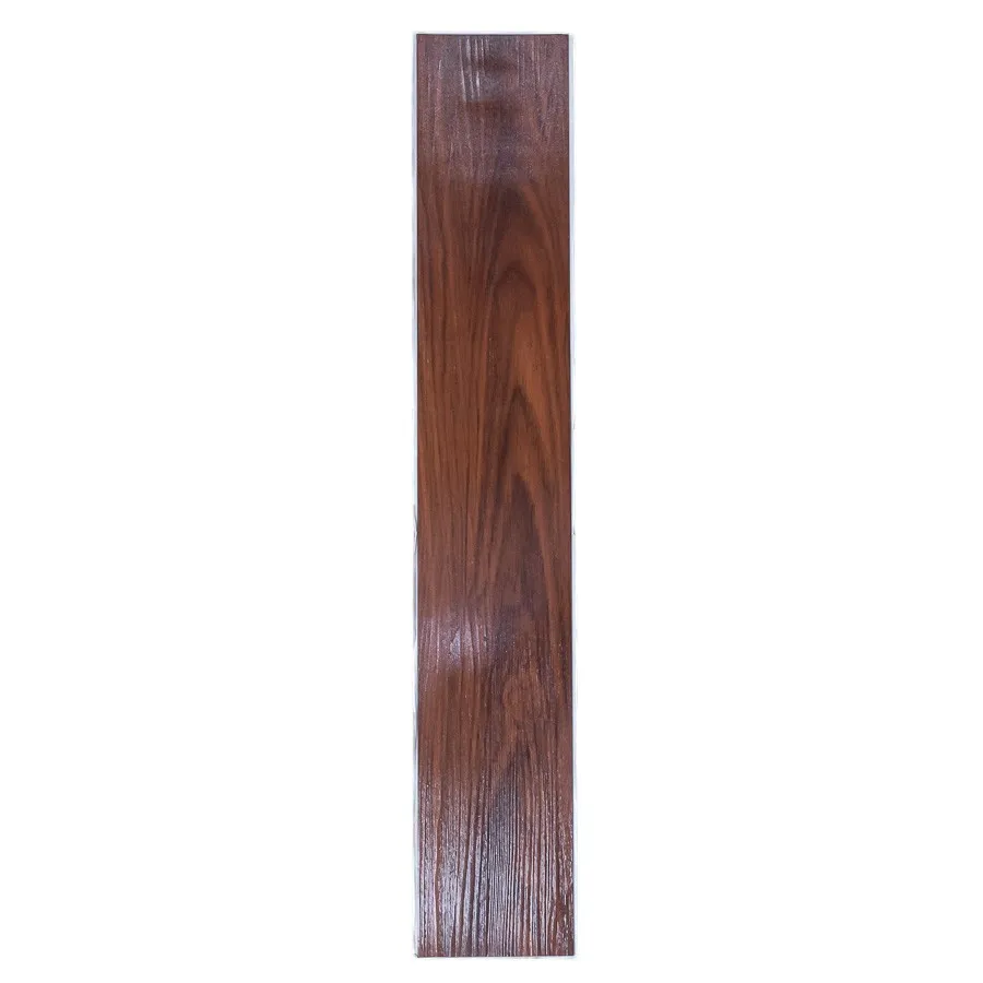 [65446] Piso Spc Adhesivo 91*15Cm Marron Rojizo