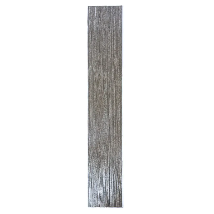 [65448] Piso Spc Adhesivo 91*15Cm Marron Claro