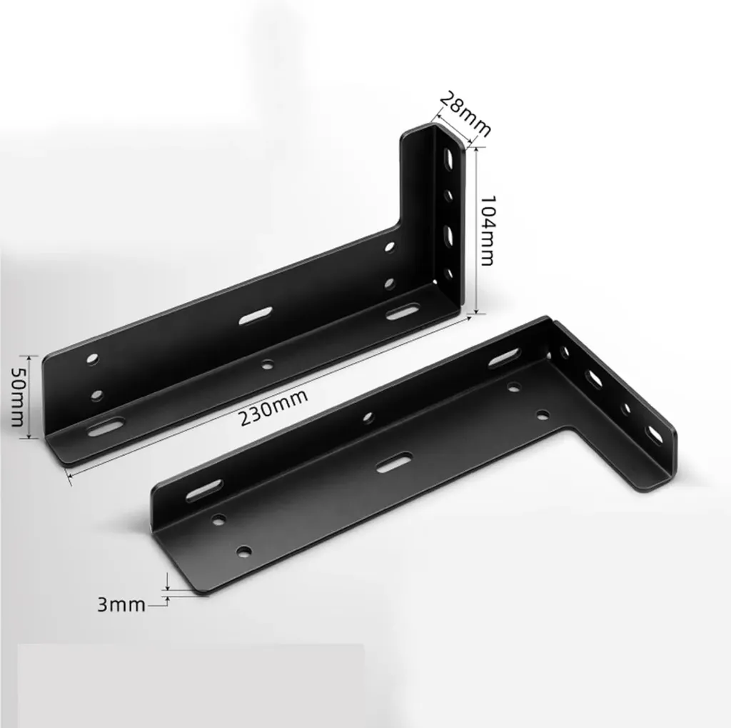 [65668] Soporte L P/ Estante 230Mm