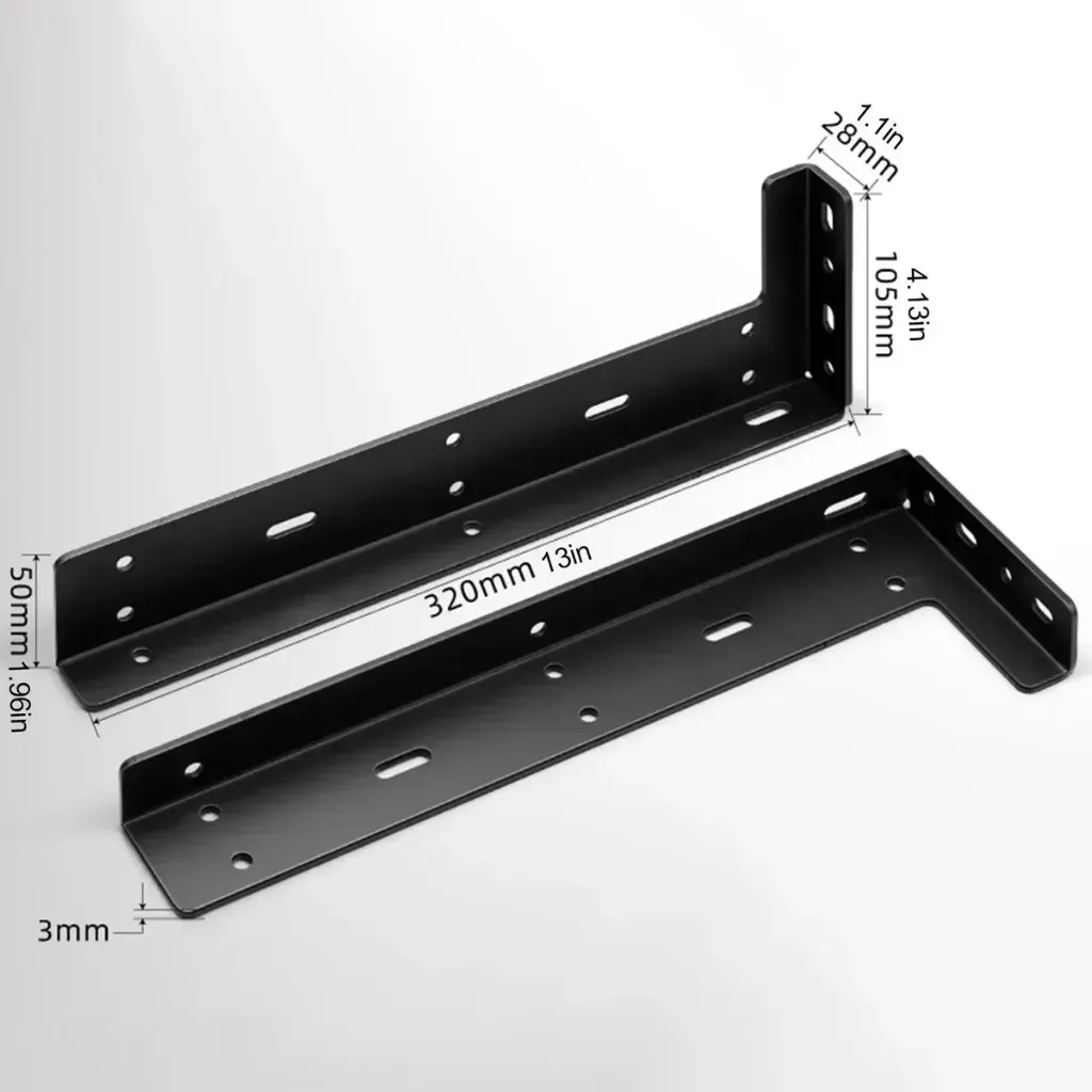 [65669] Soporte L P/ Estante 320Mm